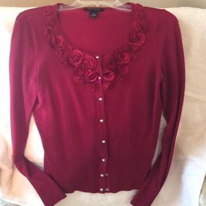 White House Black Market cardigan sweater.